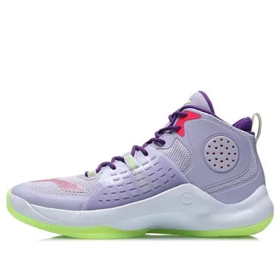 Li-ning Basketball Casual Shoes 'purple Green'