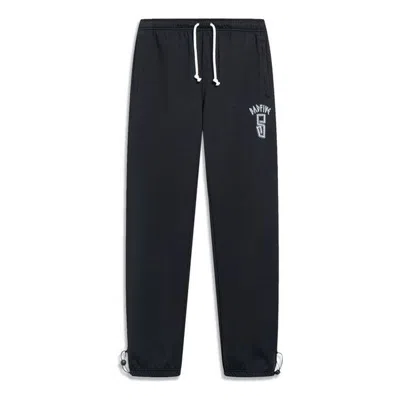 Li-ning Basketball Casual Sweatpants 'black' In Blue