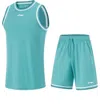 Li-ning Basketball Competition Suits 'teal' In Blue