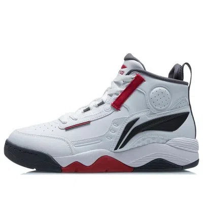 Li-ning Basketball Shoes 'white Black Red'