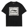 Li-ning Big Graphic Loose Fit T-shirt 'black'