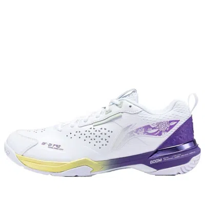Li-ning Blade Df-01 Pro 'white Yellow Purple' In Multi