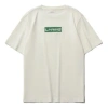Li-ning Box Logo T-shirt 'beige Green'