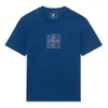 Li-ning Box Logo T-shirt 'blue'