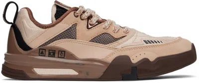 Li-ning Ellington Black Trainers In Smoothie Brown/quick