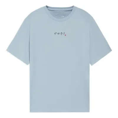 Li-ning Casual Graphic Printed Tee 'blue'