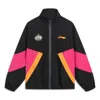 Li-ning Cba All Star Game Graphic Jacket 'black Pink'