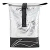 Li-ning Cba Basketball Backpack 'silver Black'
