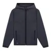 Li-ning Cba Basketball Hooded Jacket 'dark Grey' In Gray