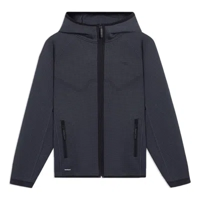 Li-ning Cba Basketball Hooded Jacket 'dark Grey' In Gray