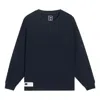 Li-ning Chinese Color Pocket Long Sleeve T-shirt 'black' In Blue