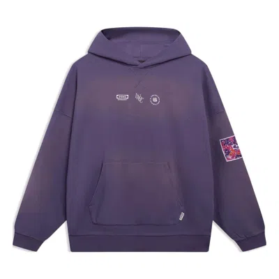 Li-ning Chinese Culture Graphic Hoodie 'washed Purple'