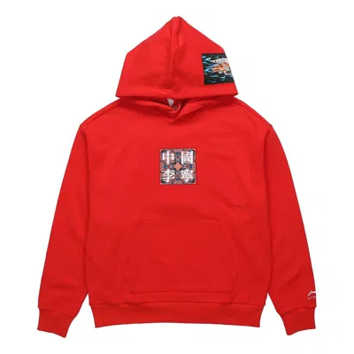 Li-ning Chinese Culture Graphic Paris Fashion Week Hoodie 'red'