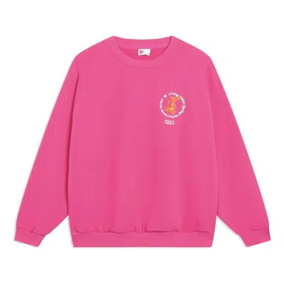 Li-ning Chinese Culture Graphic Sweatshirt 'pink'