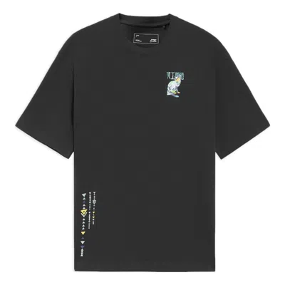 Li-ning Chinese Culture Small Graphic Loose Fit T-shirt 'black'