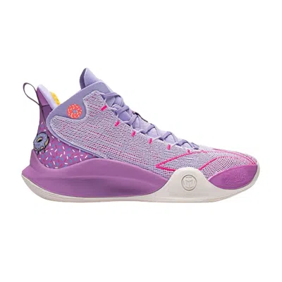Pre-owned Li-ning Cj-1 Mid 'donut' In Purple