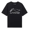 Li-ning Classic Logo T-shirt 'black White'