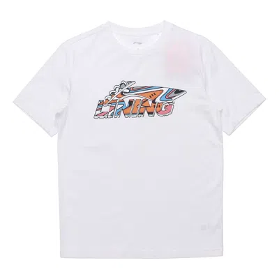 Li-ning Classic Logo T-shirt 'white'