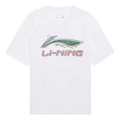 Li-ning Classic Logo T-shirt 'white'
