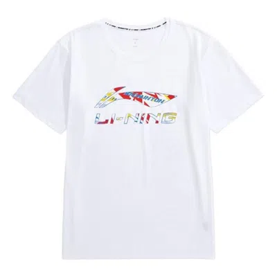 Li-ning Classic Logo T-shirt 'white'