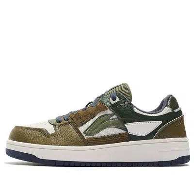 Li-ning Classic Skateboarding 'white Olive Green'