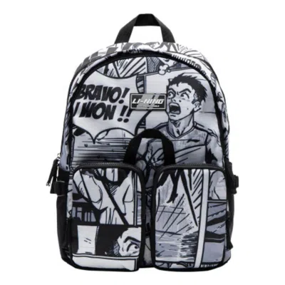 Li-ning Comic Graphic Backpack 'black'