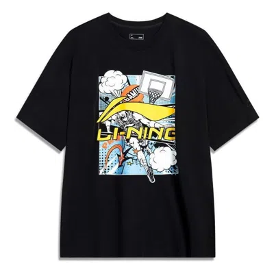 Li-ning Comics Graphic T-shirt 'black'