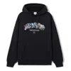 Li-ning Counterflow Graphic Hoodie 'black' In Blue