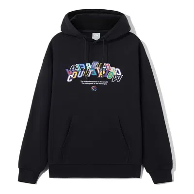 Li-ning Counterflow Graphic Hoodie 'black' In Blue