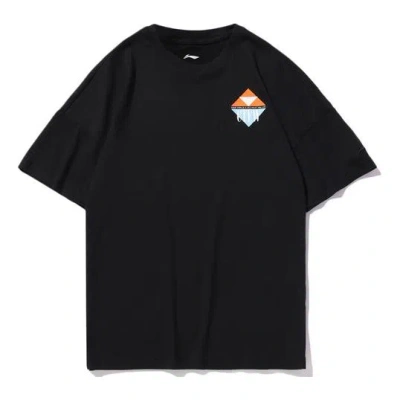 Li-ning Counterflow Graphic T-shirt 'black'