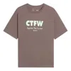 Li-ning Counterflow Graphic T-shirt 'brown' In Gray