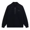 Li-ning Counterflow Triple Logo Half Zip Sweatshirt 'black'