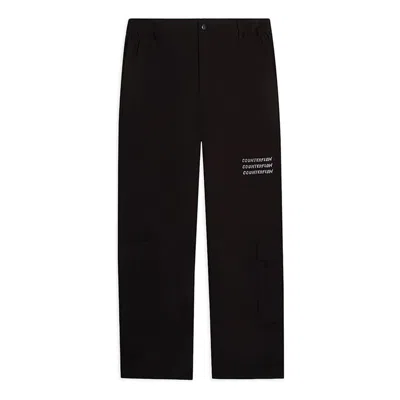 Li-ning Counterflow Triple Logo Straight Pants 'black'
