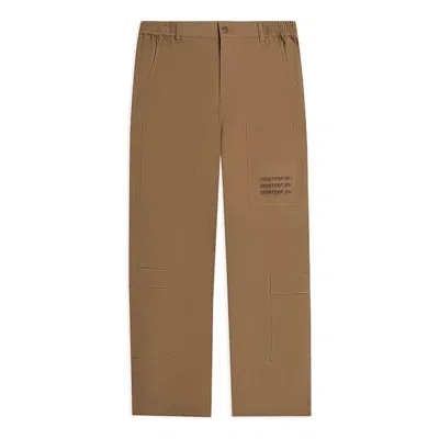 Li-ning Counterflow Triple Logo Straight Pants 'khaki' In Brown