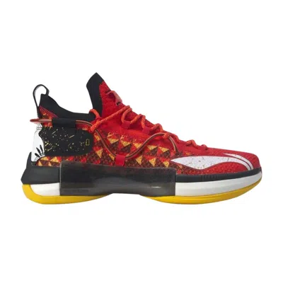 Pre-owned Li-ning Disney X Speed 6 Premium 'chinese New Year - Mickey Mouse' In Red