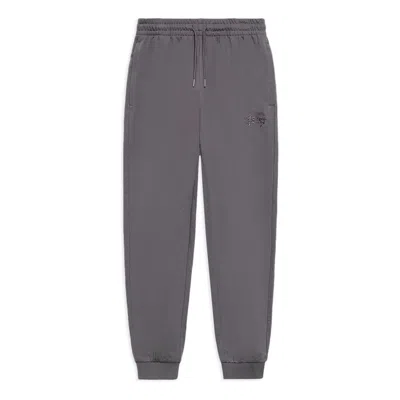 Li-ning Embroidered Logo Joggers Sweatpants 'grey' In Gray