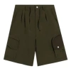 Li-ning Embroidered Logo Shorts 'dark Olive Green'