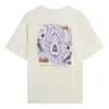 Li-ning Endless Summer Festival Graphic Loose Fit T-shirt 'beige' In Neutral
