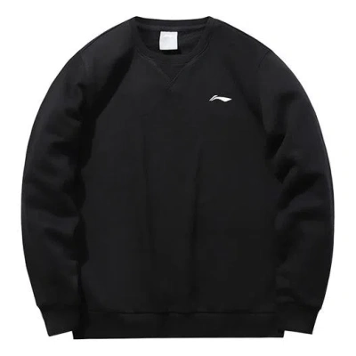 Li-ning Essential Logo Sweatshirt 'black'