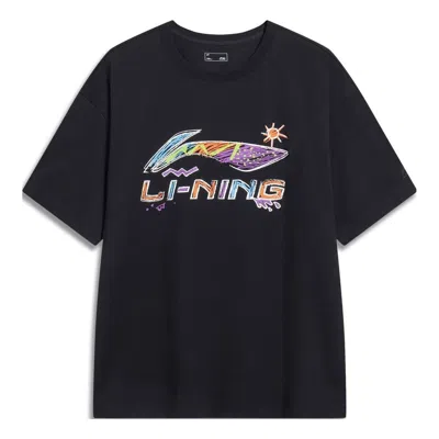 Li-ning Essential Logo T-shirt 'black Multi'