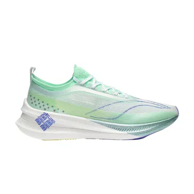 Pre-owned Li-ning Feidian 3 Elite 'light Green Purple'