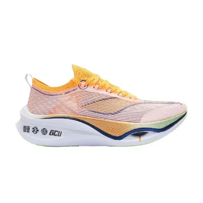 Pre-owned Li-ning Feidian Ultra 3.0 'white Bright Orange'