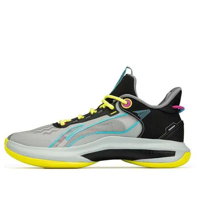 Li-ning Flashing Mid 'grey Yellow' In Blue