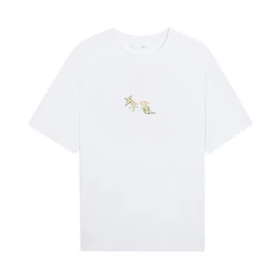 Li-ning Floral Graphic T-shirt 'white'