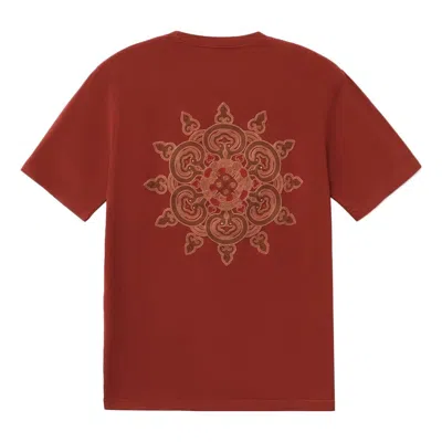 Li-ning Garment Washed T-shirt 'red'