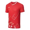 Li-ning Graphic Badminton Competition T-shirt 'red' In Brown
