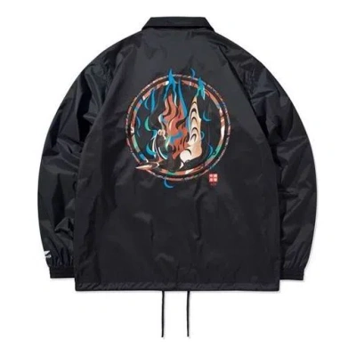 Li-ning Graphic Coach Jacket Paris Fashion Week 'black'