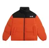 Li-ning Graphic Color Block Down Jacket 'black Orange'