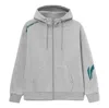 Li-ning Graphic Hooded Jacket 'grey' In Gray