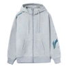 Li-ning Graphic Hooded Jacket 'grey' In Gray